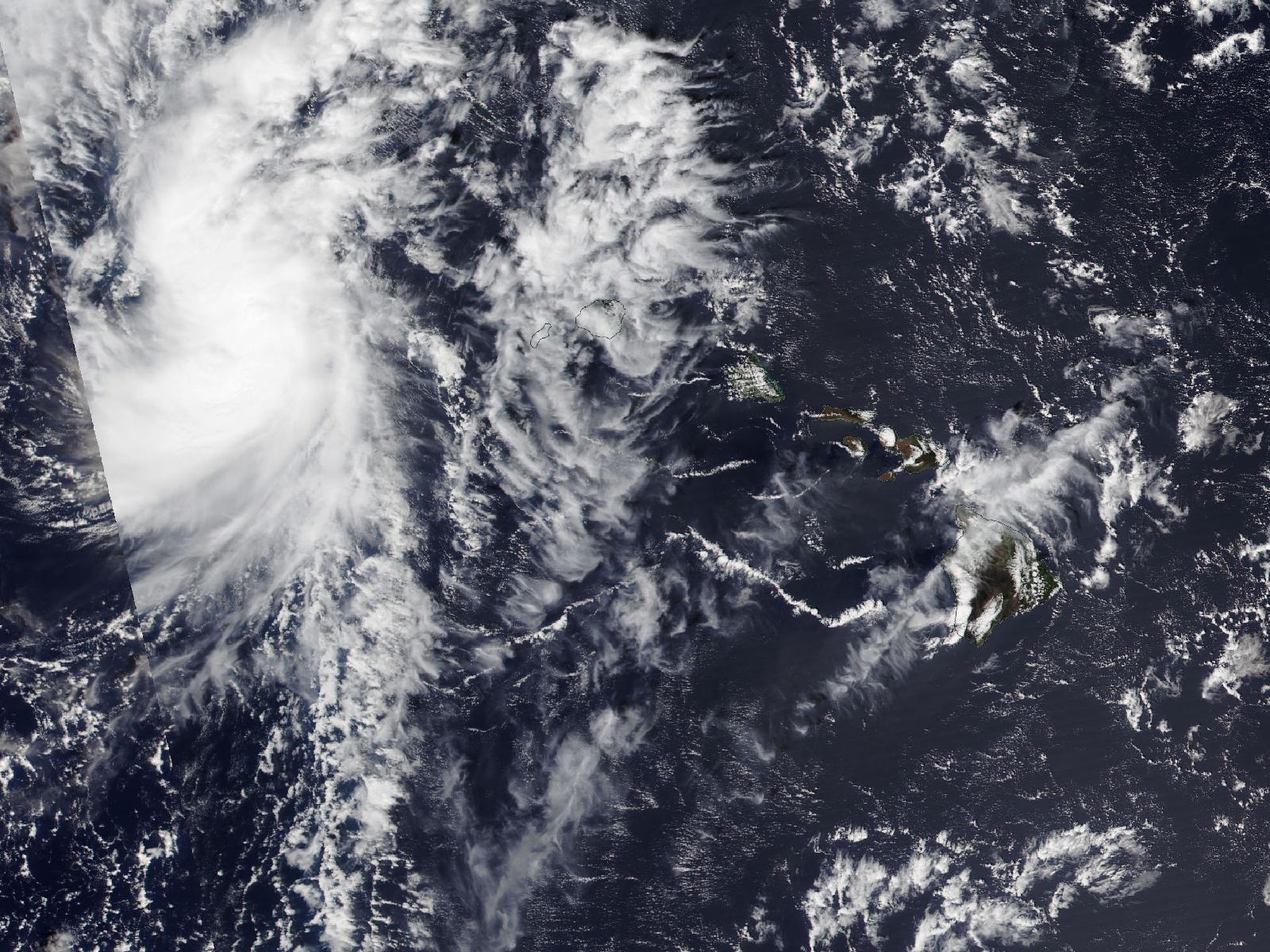 Satellite photo of Tropical Storm Ema (2019)
