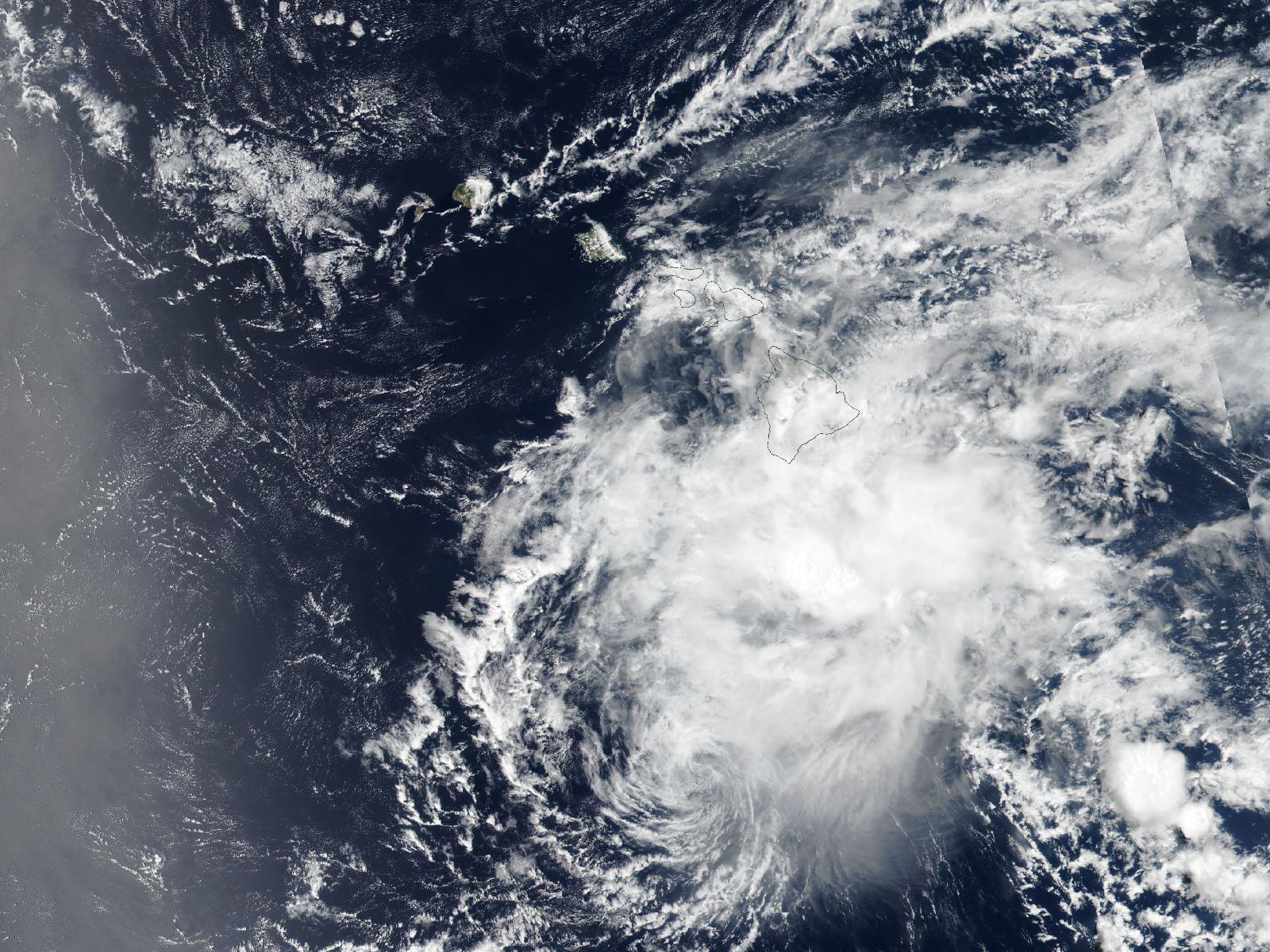 Satellite photo of Tropical Storm Moke (2026)