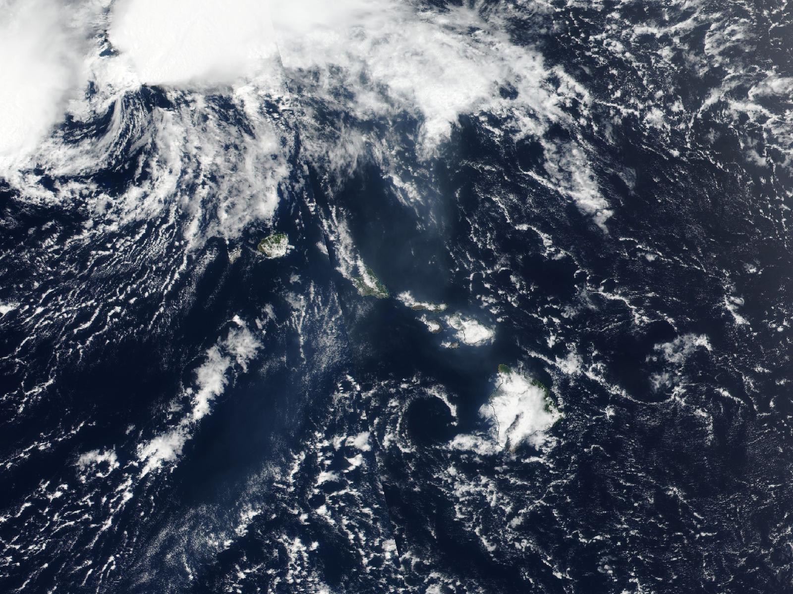 Satellite photo of Hurricane Celia (2016)