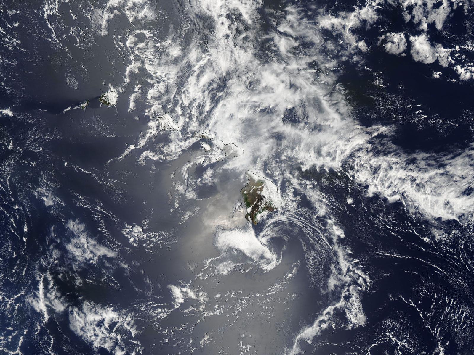 Satellite photo of Hurricane Daniel (2006)