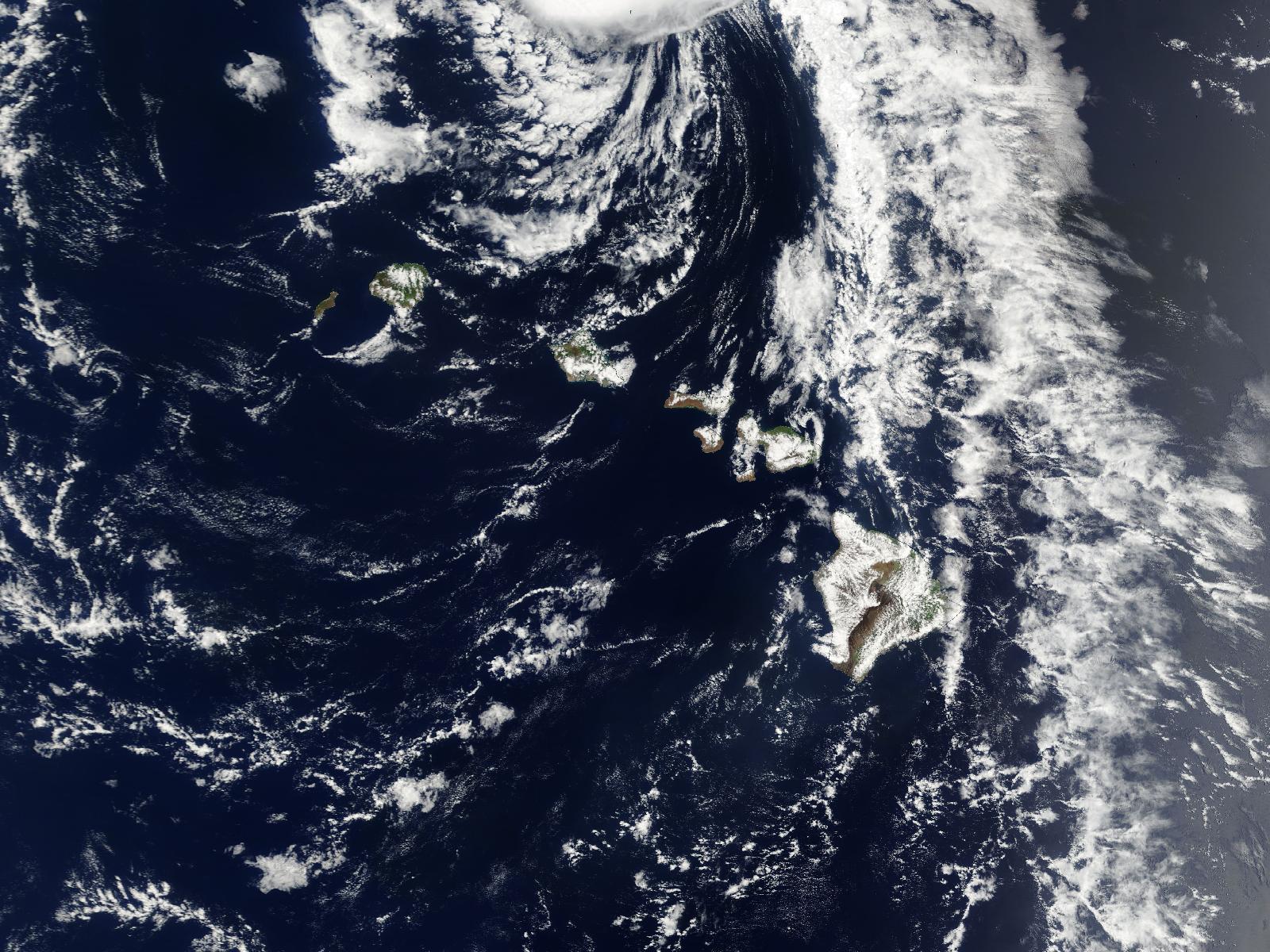 Satellite photo of Hurricane Daniel (2000)