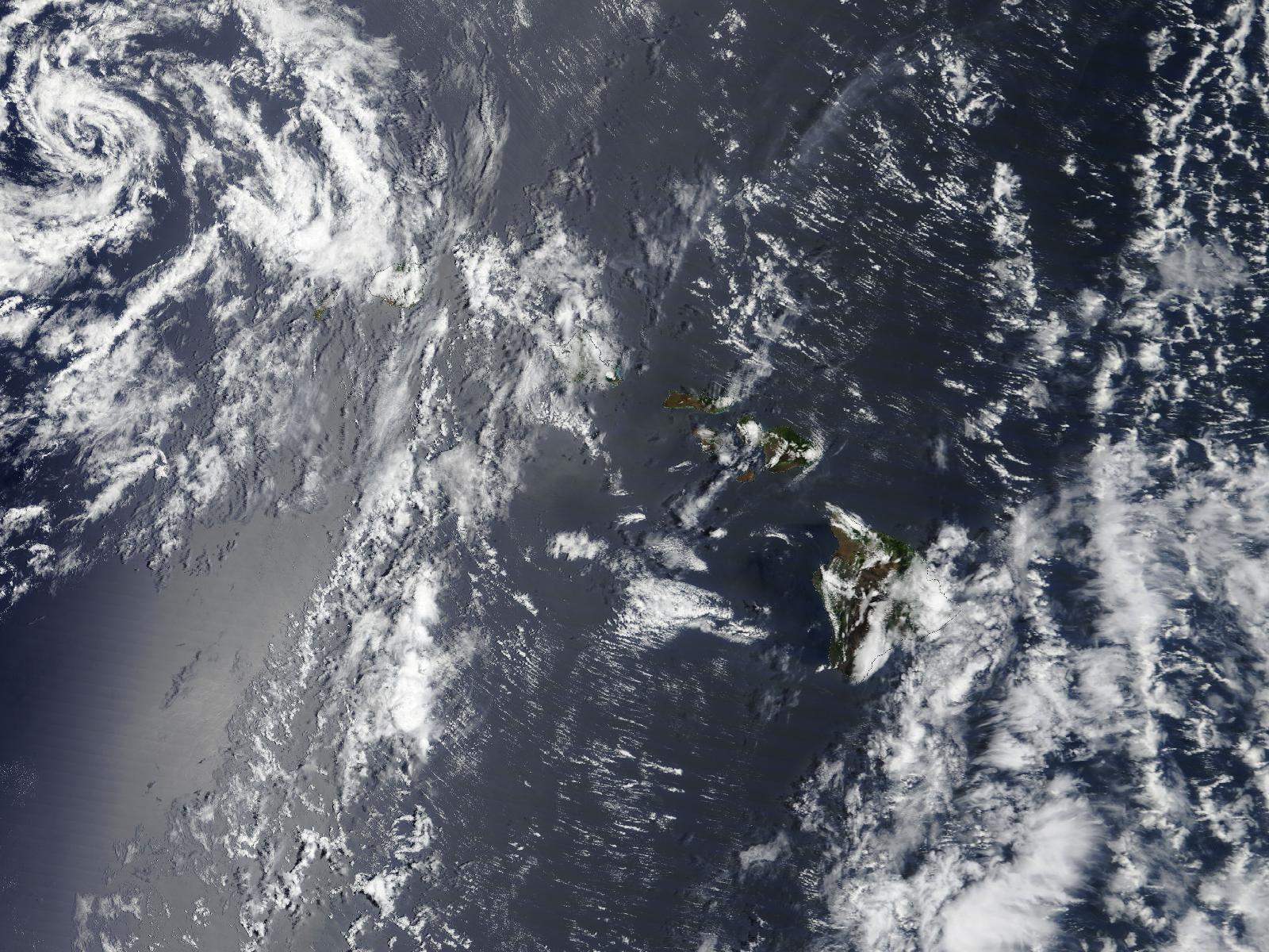 Satellite photo of Tropical Storm Flossie (2013)
