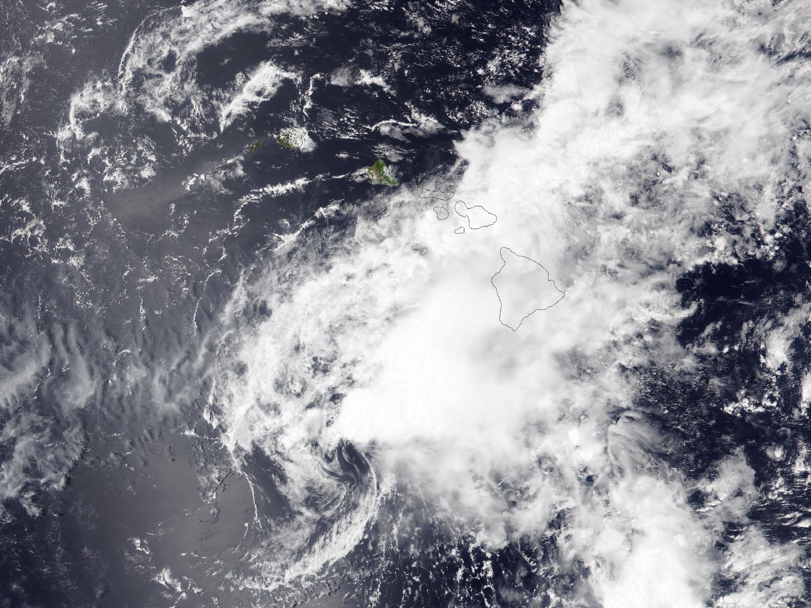 Satellite photo of Hurricane Erick (2019)
