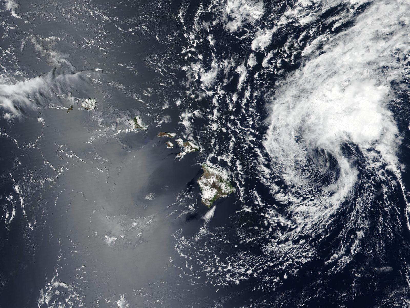 Satellite photo of Hurricane Gilma (2024)