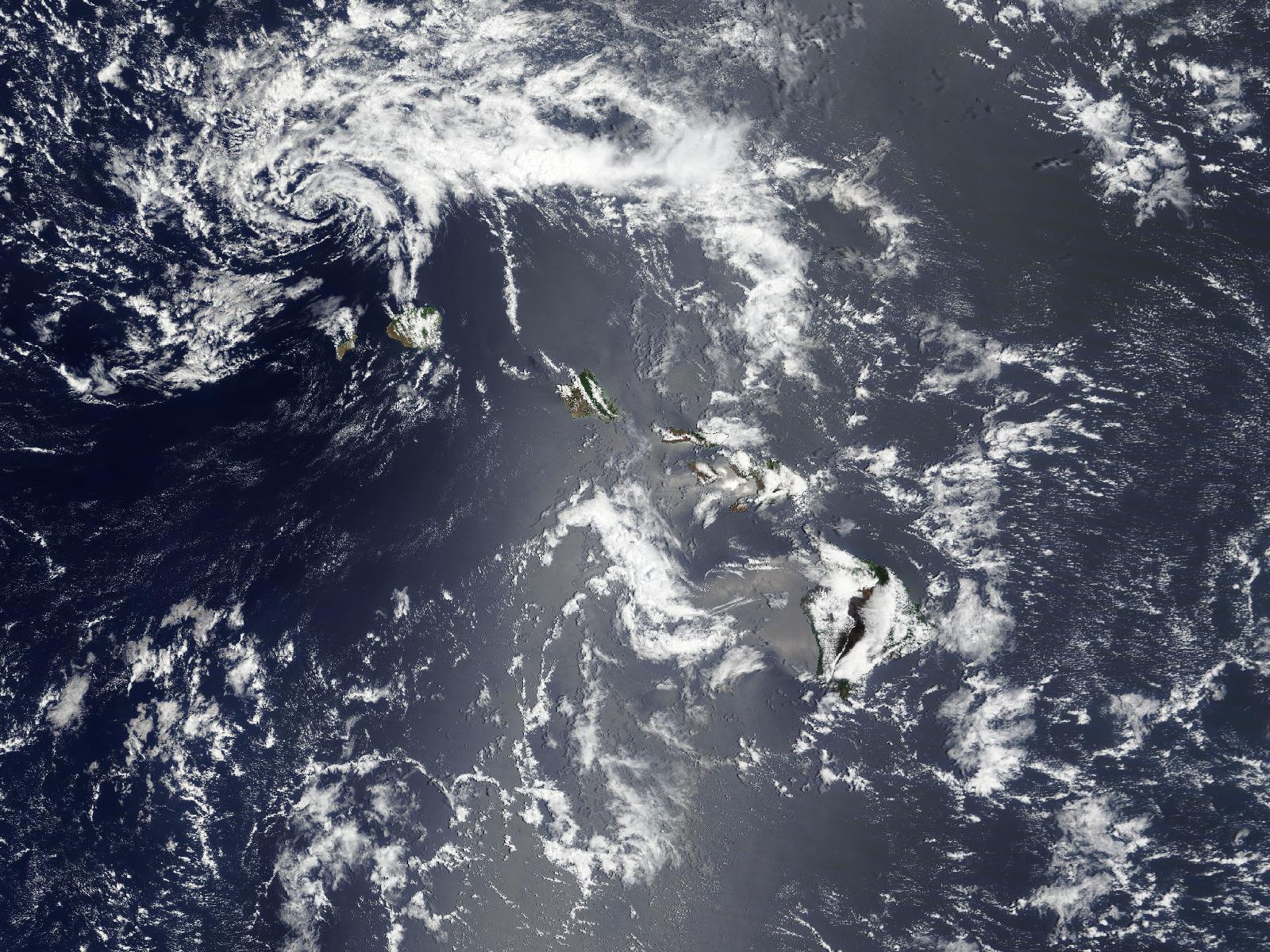 Satellite photo of Hurricane Guillermo (2015)