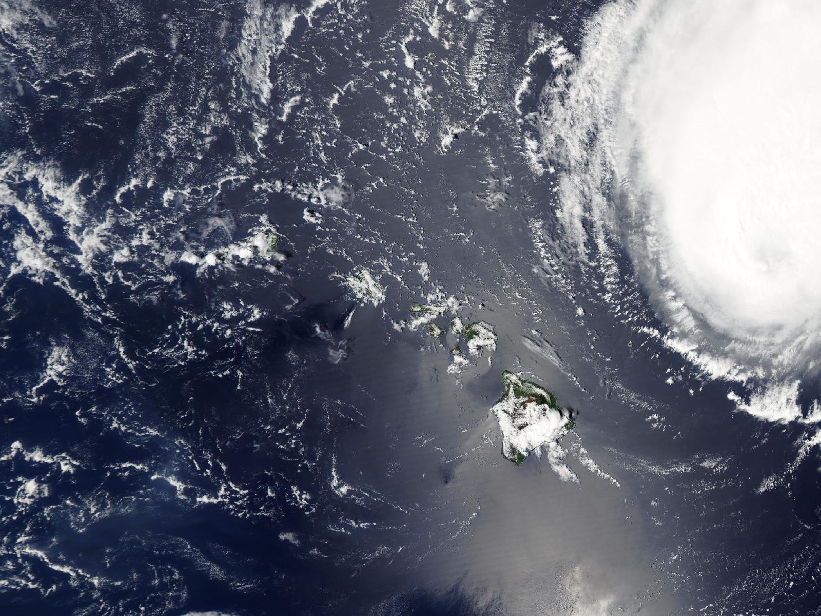 Satellite photo of Hurricane Ignacio (2015)