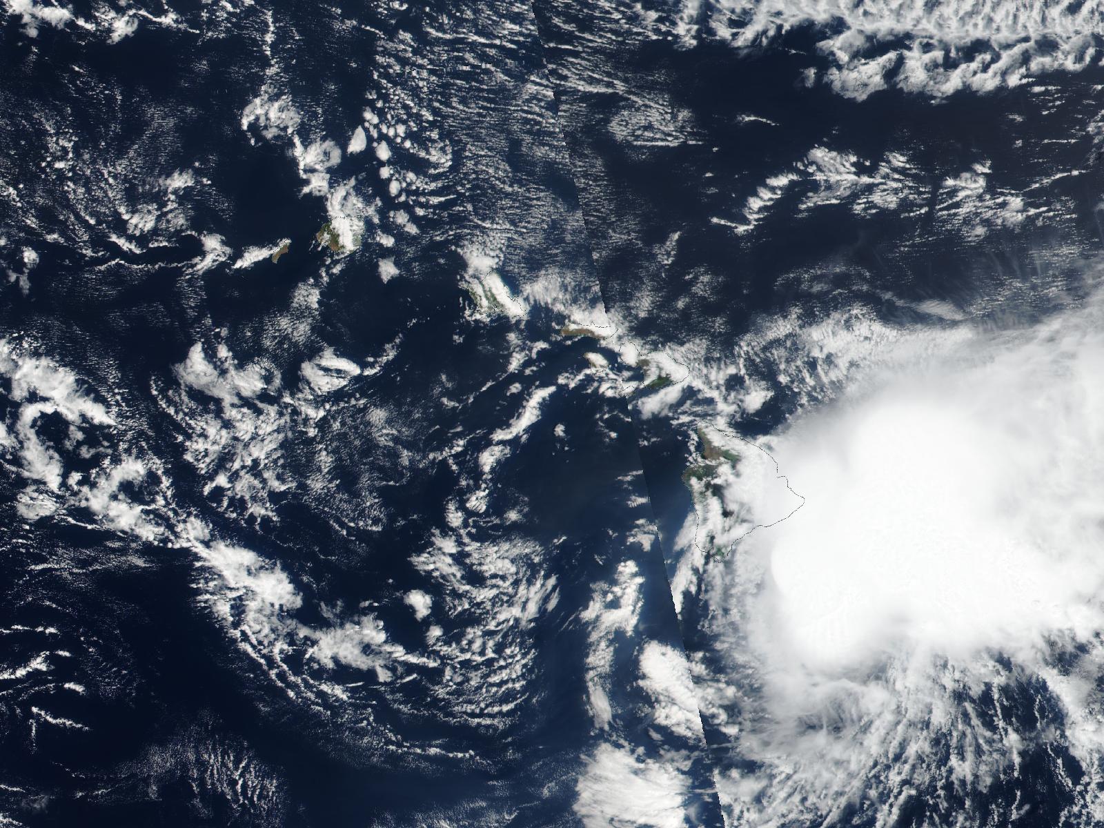 Satellite photo of Hurricane Madeline (2016)