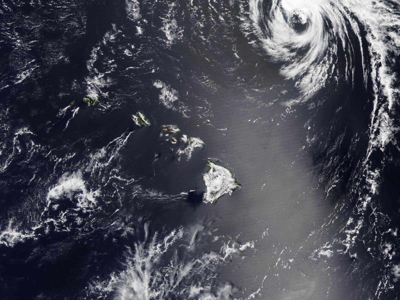 Satellite photo of Hurricane Norman (2018)