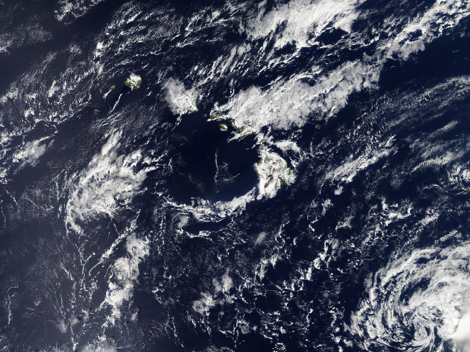 Satellite photo of Tropical Storm Nora (2015)